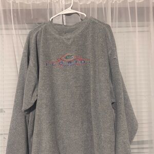 Vintage Gray Florida Gators Embroidered Sweater